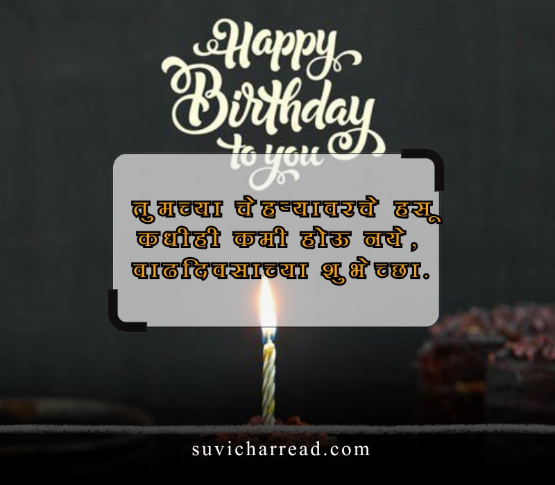 वाढदिवसाच्या शुभेच्छा
